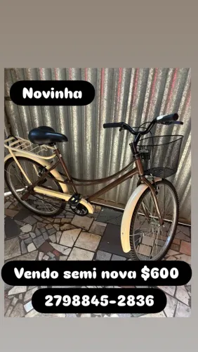 Vendo bicicleta semi nova
