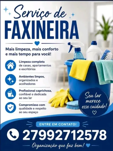 Auxiliar de limpeza
