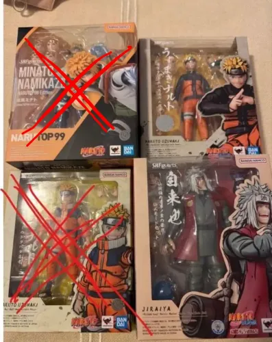 Lote naruto Sh Figuarts
