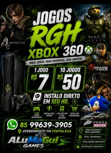 Jogos RGH para Xbox 360