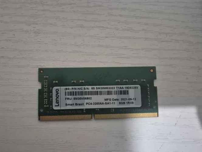 Memória 8GB DDR4 3200MHz CL22