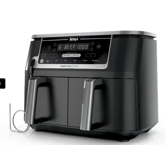 Fritadeira Air Fryer Ninja DZ201 Foodi 6 Em 1 110V - Dark Gray 7.6L