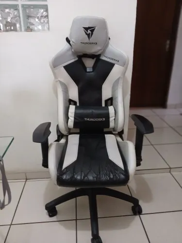 Cadeira Gamer ThunderX3 TC3 All White -- USADA