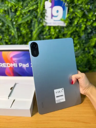 Tablet REDMI PAD 2 Mint Green Advanced Helio G100-Ultra 8GB RAM 256GB Armazenamento