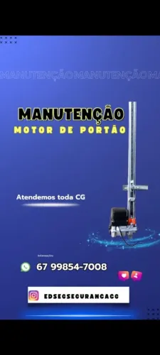 Manutenção de motor de portão