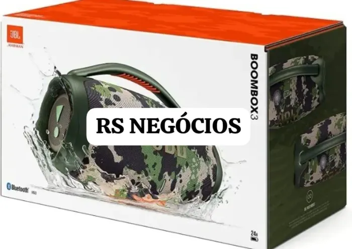 Bombox 3, Camuflada, Lacrada + NF (Até 12x)