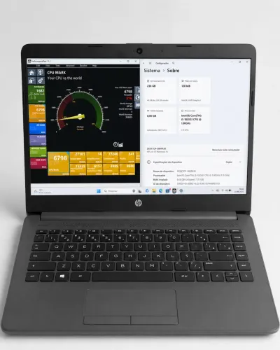 Notebook HP 240 G7 - Intel Core i5 10ª Geração | 8GB RAM | SSD M.2 NVMe 256GB | Windows 11