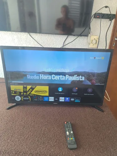 TV SMART SANSUNG TYZEM 32 POLEGADAS ESTADO DE NOVA ACEITO CARTÃO DE CRÉDITO