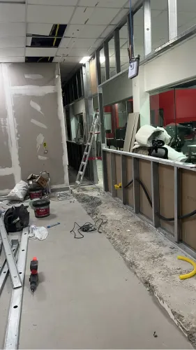 Drywall e Glasroc e placas cimenticias 