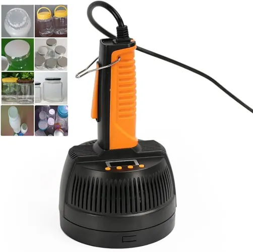Seladora de indução 220v 20-130mm potes plásticos e vidros