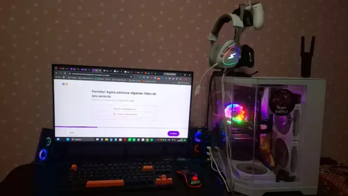 pc gamer pouco uso completo