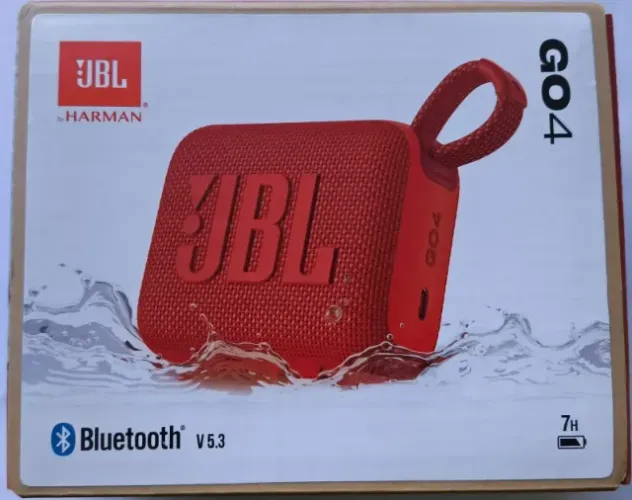 CAIXA DE SOM JBL GO4 - RED