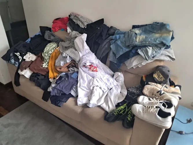 Roupas novas e usadas masculinas