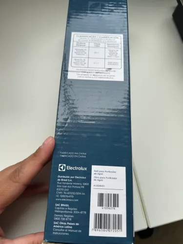 Refil de purificador de água PE10B e PE10X (Electrolux)