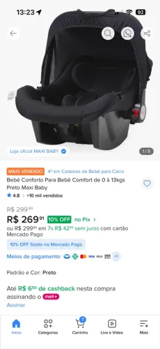 Venda produtos novo na caixa