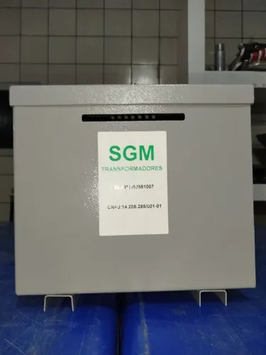 Autotransformador Trifásico SGM 10 kVA - 220V/380V (Novo / Nunca Usado)