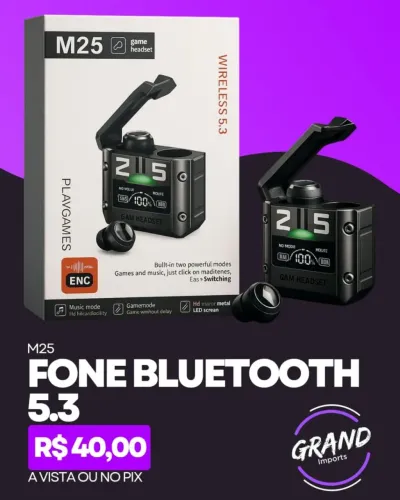 Fone Bluetooth 5.3