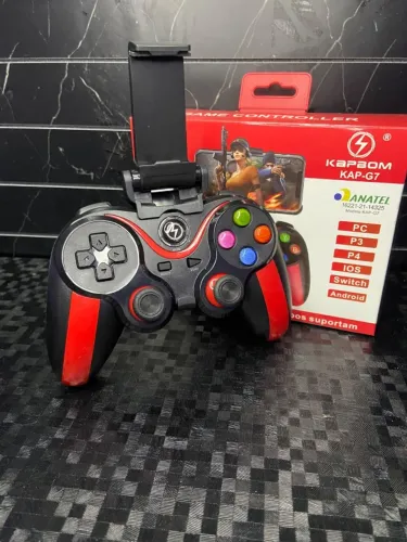 CONTROLE BLUETOOTH WIRELESS GAMER MOBILE - KAP-G7 - KAPBOM