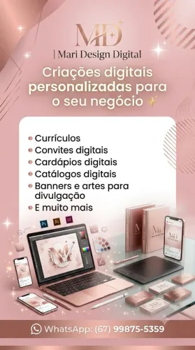Criação de Artes Digitais, Convites e Designs