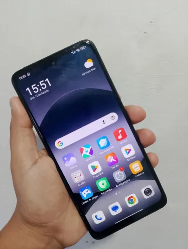 REDMI NOTE 14 128GB 8 DE RAM TODO ORIGINAL MORO EM CG