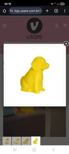 Luminária CACHORRO TOB