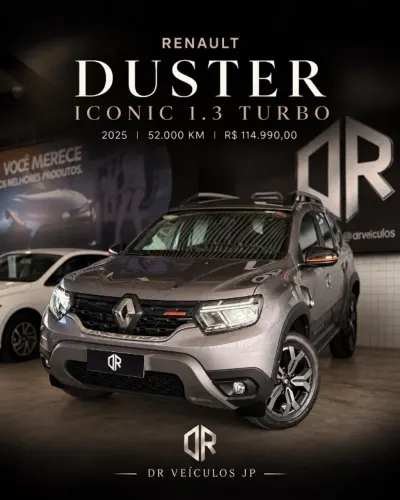 Renault Duster Iconic Plus 1.3 TB 16V Flex Aut. 2025