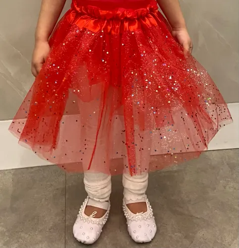 Saia de bailarina infantil