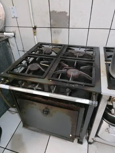 Fogão industrial alta pressão usado