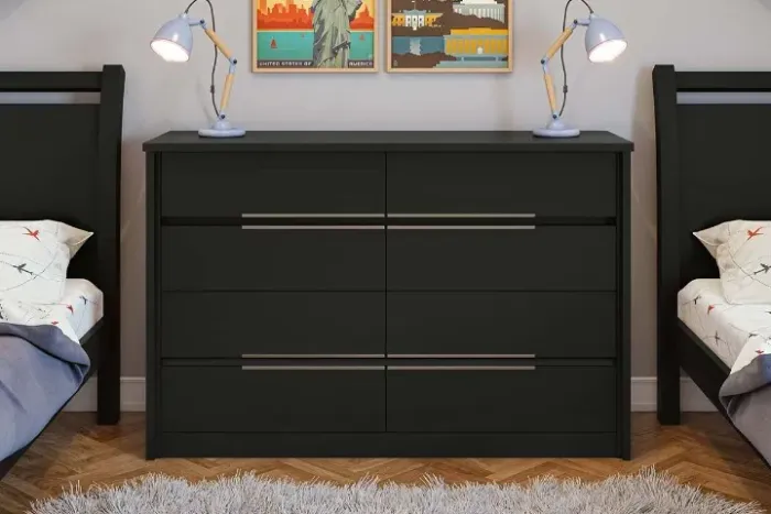Cômoda Urban 8 Gavetas com Corrediças Telescópicas