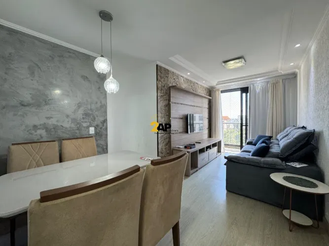 Apartamento para locação em São Paulo-SP, Morumbi Sul - 2 quartos, 2 salas, 1 banheiro, 1