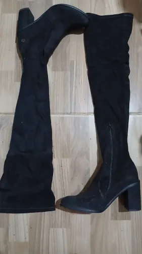 Bota feminina de tecido
