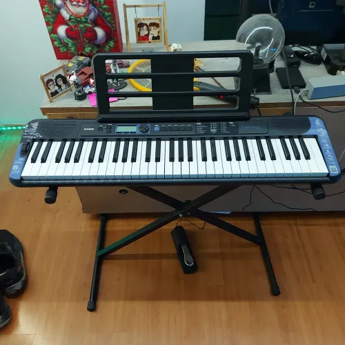 Teclado casio ct-s300 + acessórios