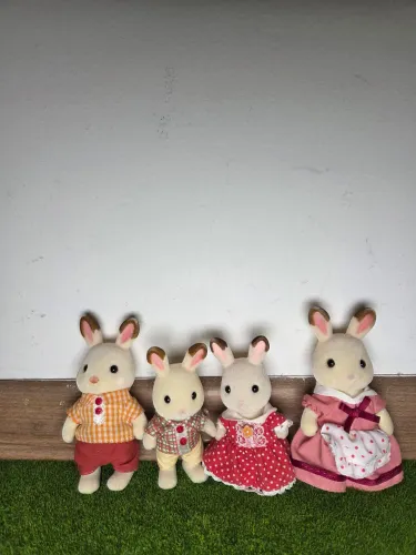 Familia Coelhos Chocolate Sylvanian Families