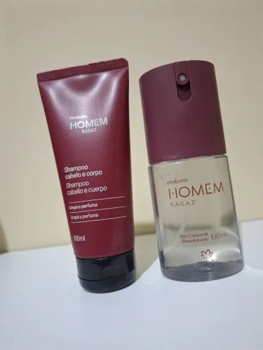KIT NATURA HOMEM SAGAZ