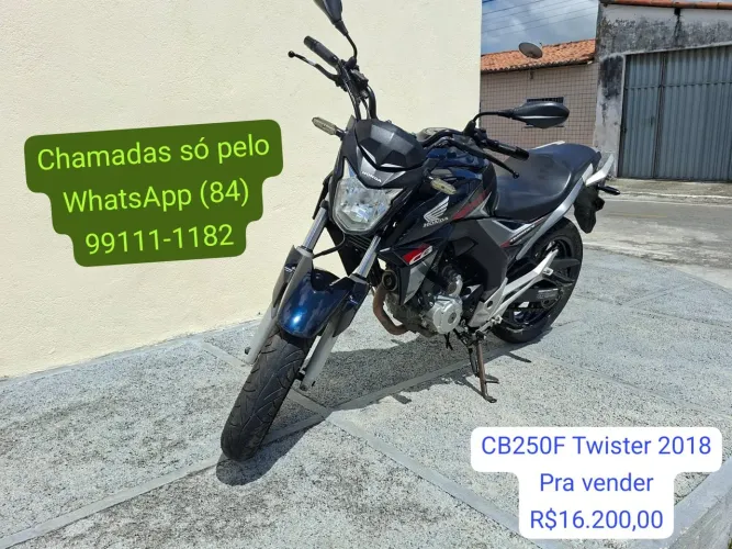 CB 250F TWISTER NO PONTO DE TRANSFERIR