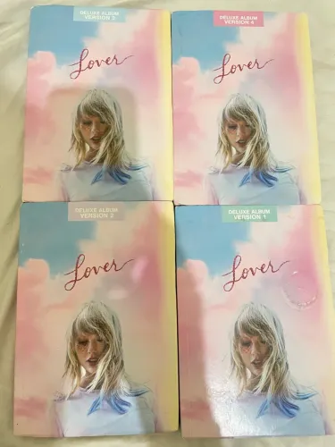 Taylor Swift - CD Lover Deluxe (Versões 1, 2, 3 e 4) - Originais