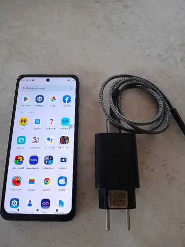 Celular Motorola g52 carregador turbo