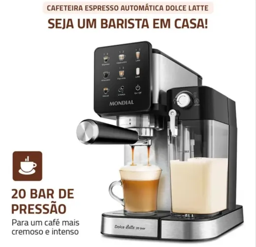 cafeteira mondial latte
