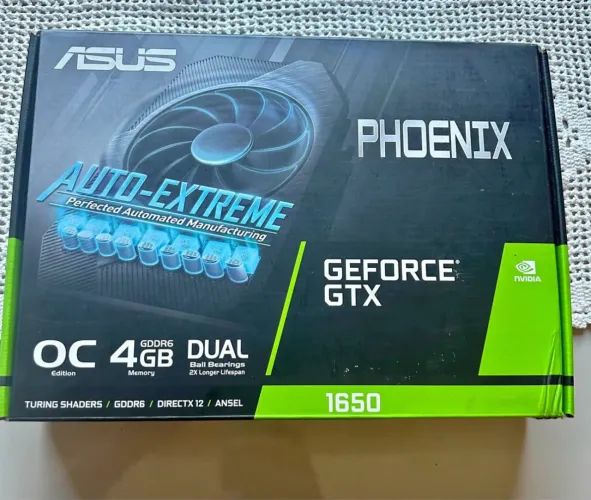 GTX 1650 placa de video,