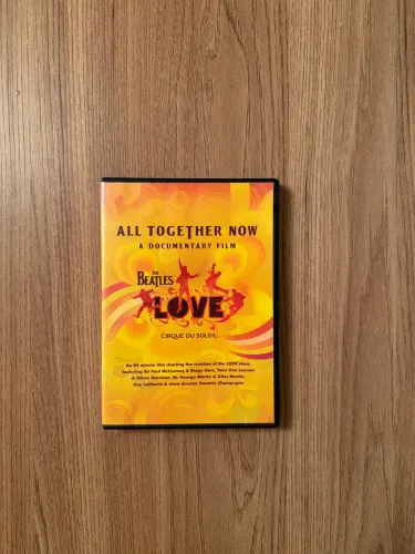DVD The Beatles + Cirque Du Soleil - All Together Now (Documentário Clássico)