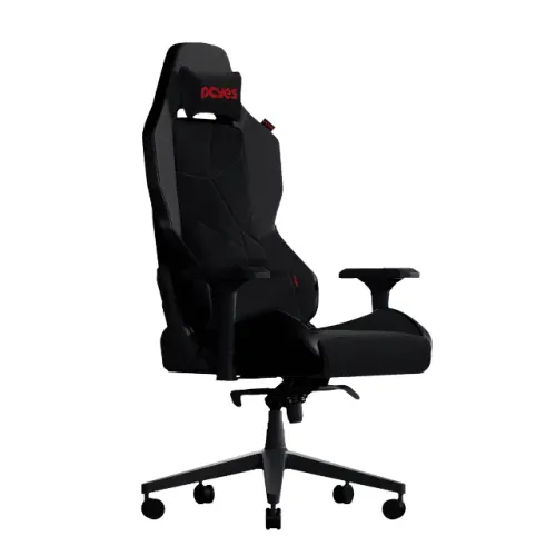 Cadeira Gamer Pcyes Sentinel Black Vulcan, Reclinável, Ajuste Altura Braço 4D - WZetta