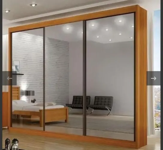 Maravilhoso Guarda Roupa Dubai MDF! Pronta Entrega!
