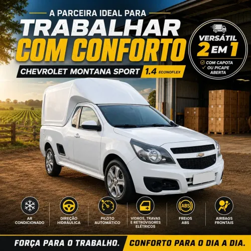 Chevrolet Montana Sport 1.4 Econoflex 8V 2P 2016