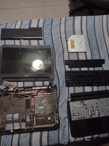 carcaça + tela dvd dell inspiron 14