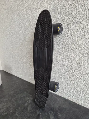 Skate Mini Cruiser OWL Sports Black (22 Pol.) - Usado Apenas 5 Vezes / Impecável