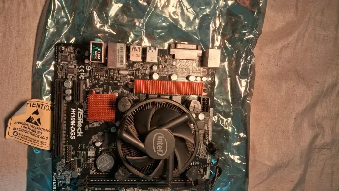 Kit placa mãe + processador intel genéricos