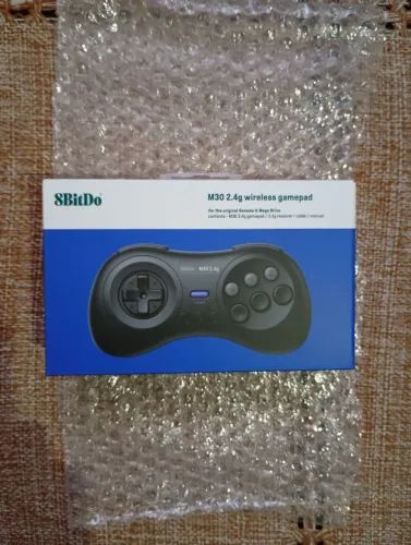 CONTROLE 8BITDO M30 MEGA DRIVE