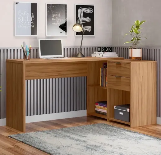 Mesa / Escrivaninha de Escritório ou Quarto Modulável