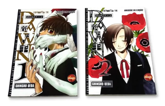 Mangá Dawn Tsumetaite Volume 1 e 2 Shinshu Ueda