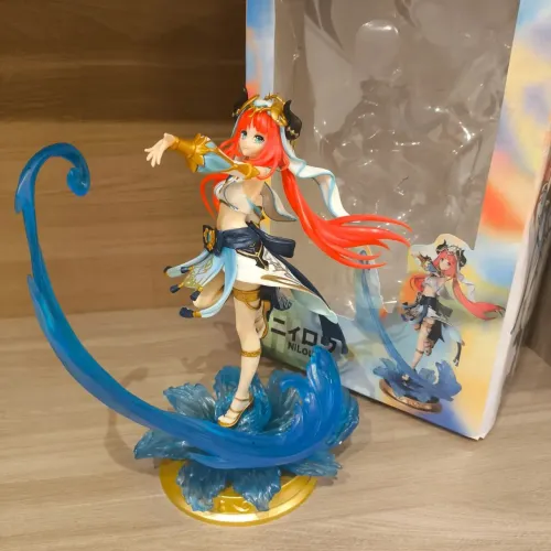 Loja Mundo - Nilou Genshin Impact 27cm Action figure Anime Boneco do jogo Bem embalado